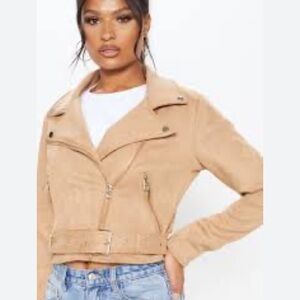 Another Story⭐️Faux Suedette Moto❤️